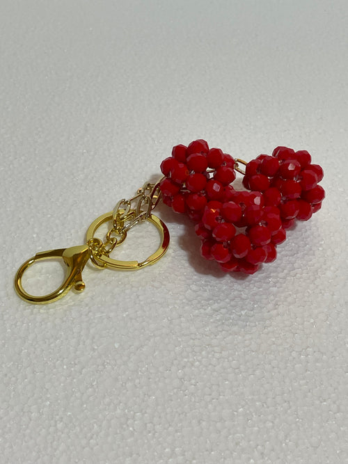 Amorea Bouls Red Crystal Charm